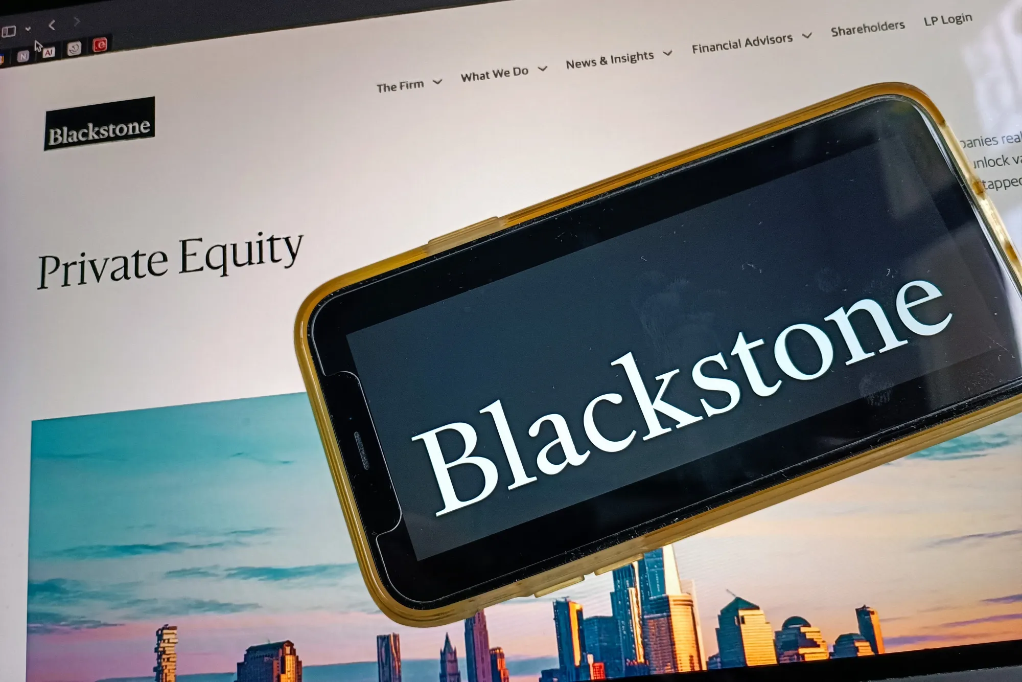Blackstone reckons the private equity deal dam is breaking.