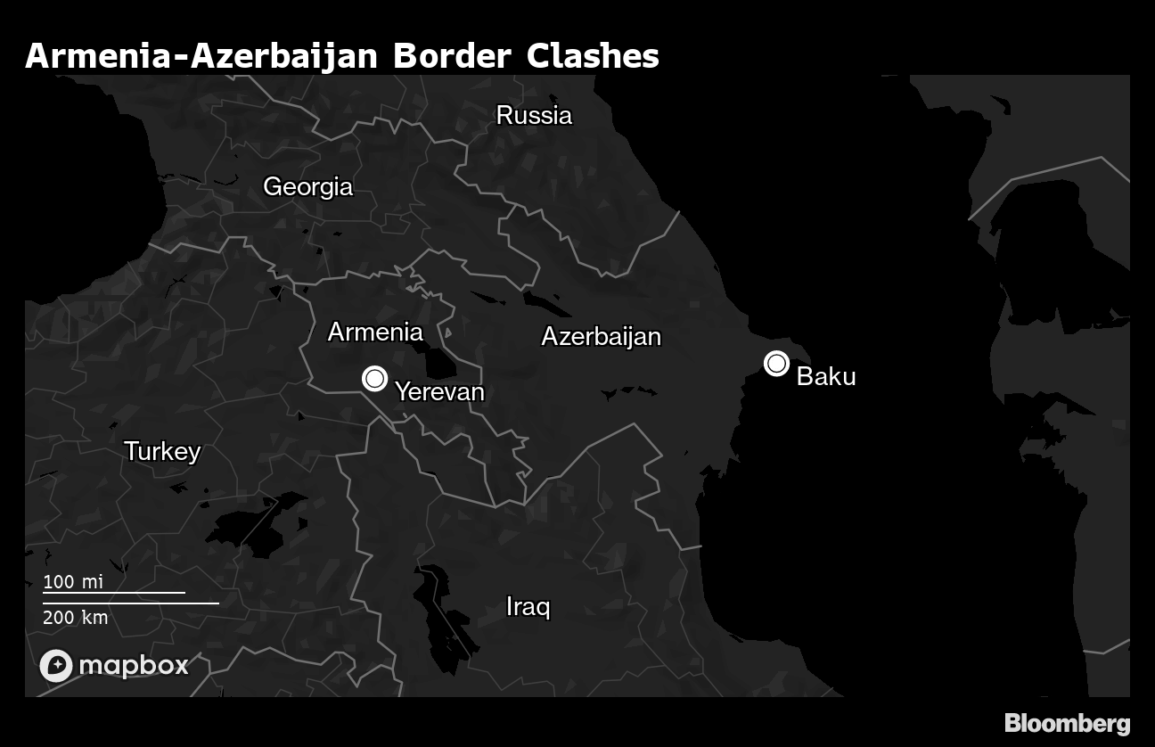 Armenia Seeks Mediation as Azerbaijan Standoff Stokes War Fears - Bloomberg