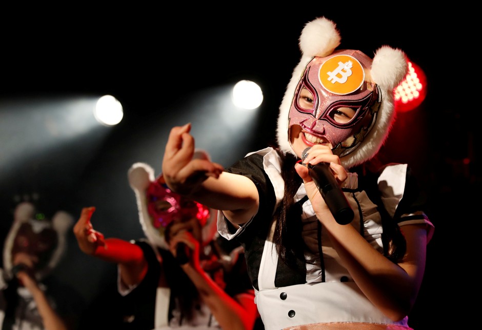 The Japanese pop band &quot;Virtual Currency Girls&quot; is sort of like the Spice Girls of cryptocurrency. 