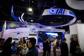 The Exhibit Floor Of The Association Of The US Army Defense Show
