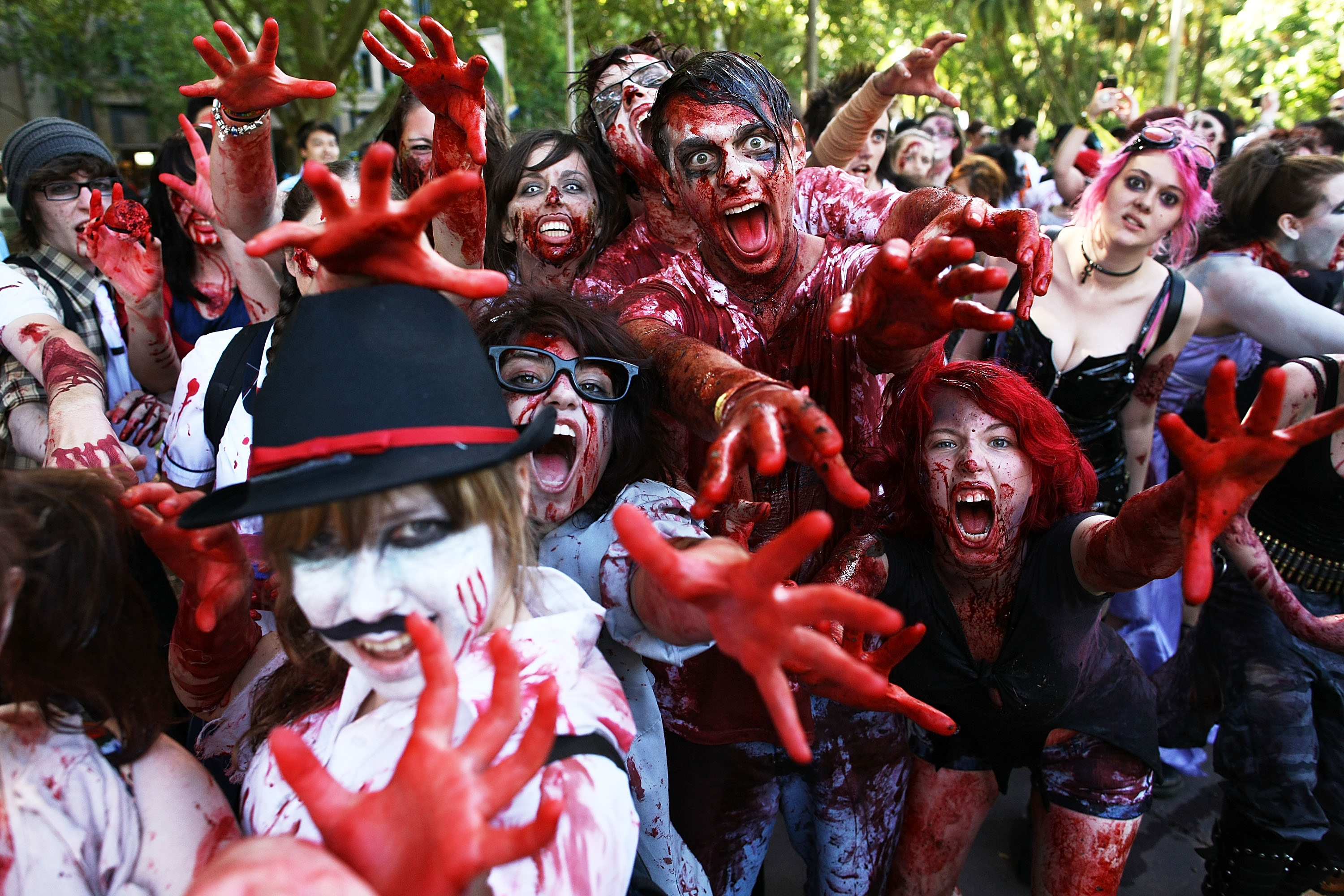 Zombie trend driven by societal unhappiness, professor says