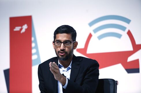 Google Senior Vice President Sundar Pichai