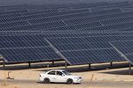 A solar projet in Abu Dhabi.
