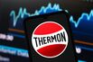 In this photo illustration, the Thermon Group Holdings logo