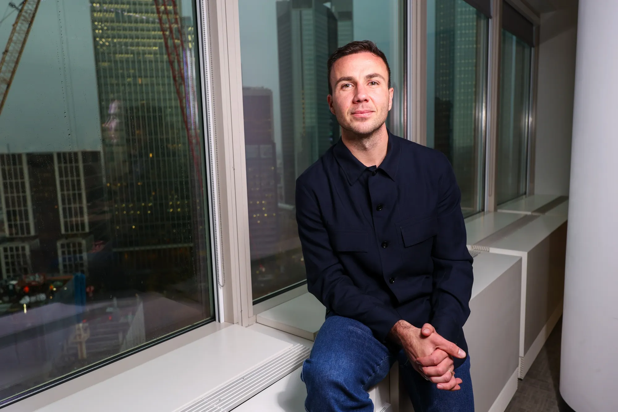 Mario Goetze in Frankfurt, on Nov. 19.