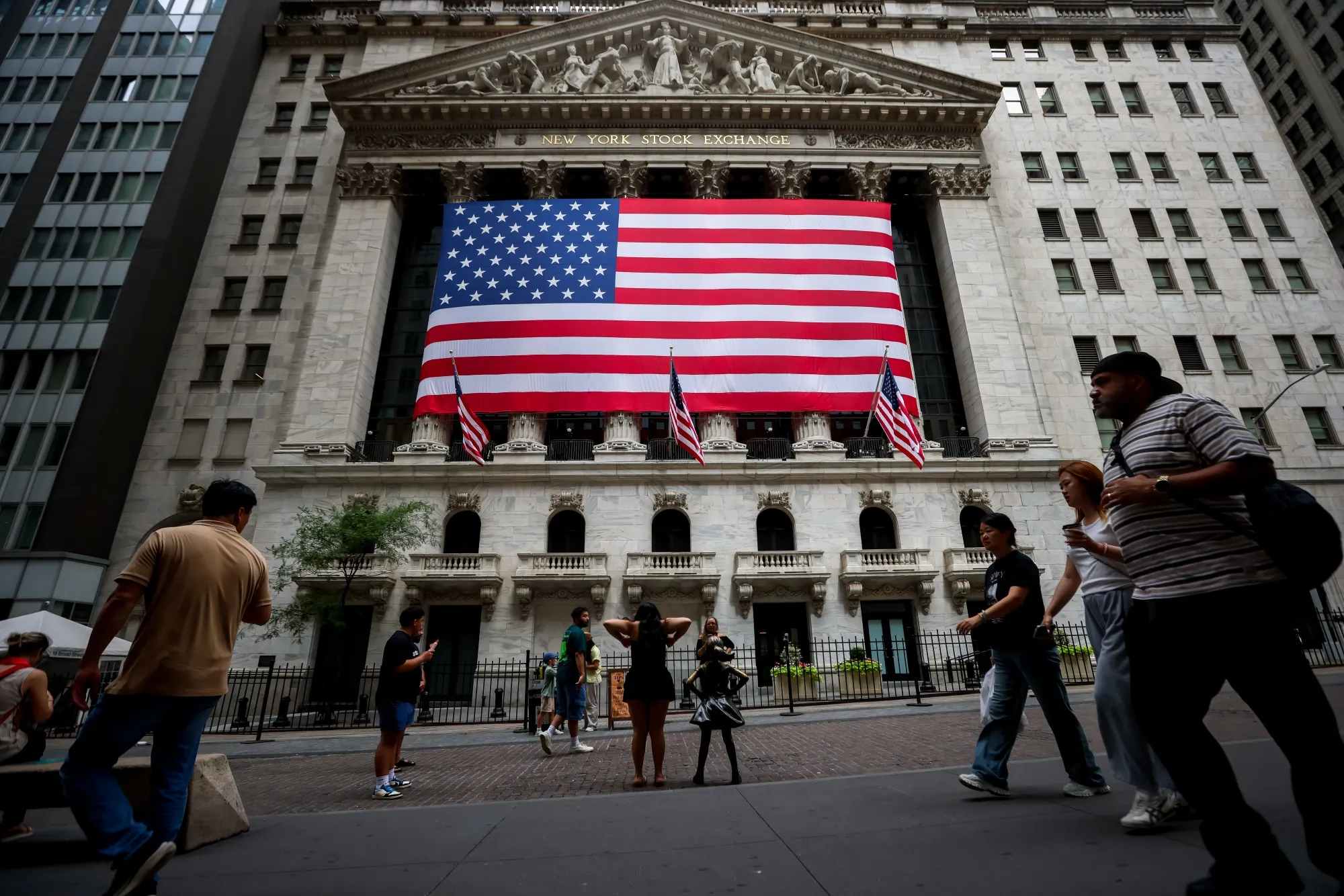 The New York Stock Exchange (NYSE) in New York.