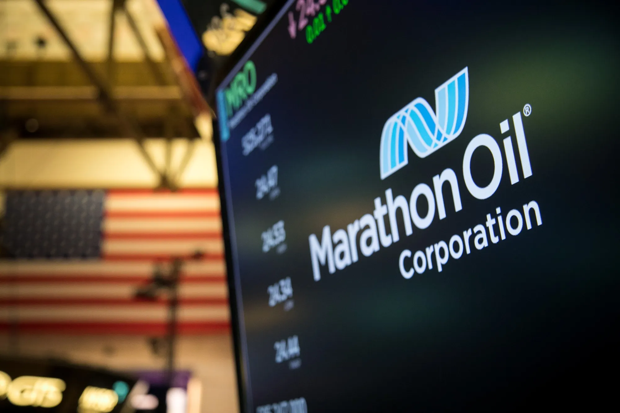 Marathon Oil branding