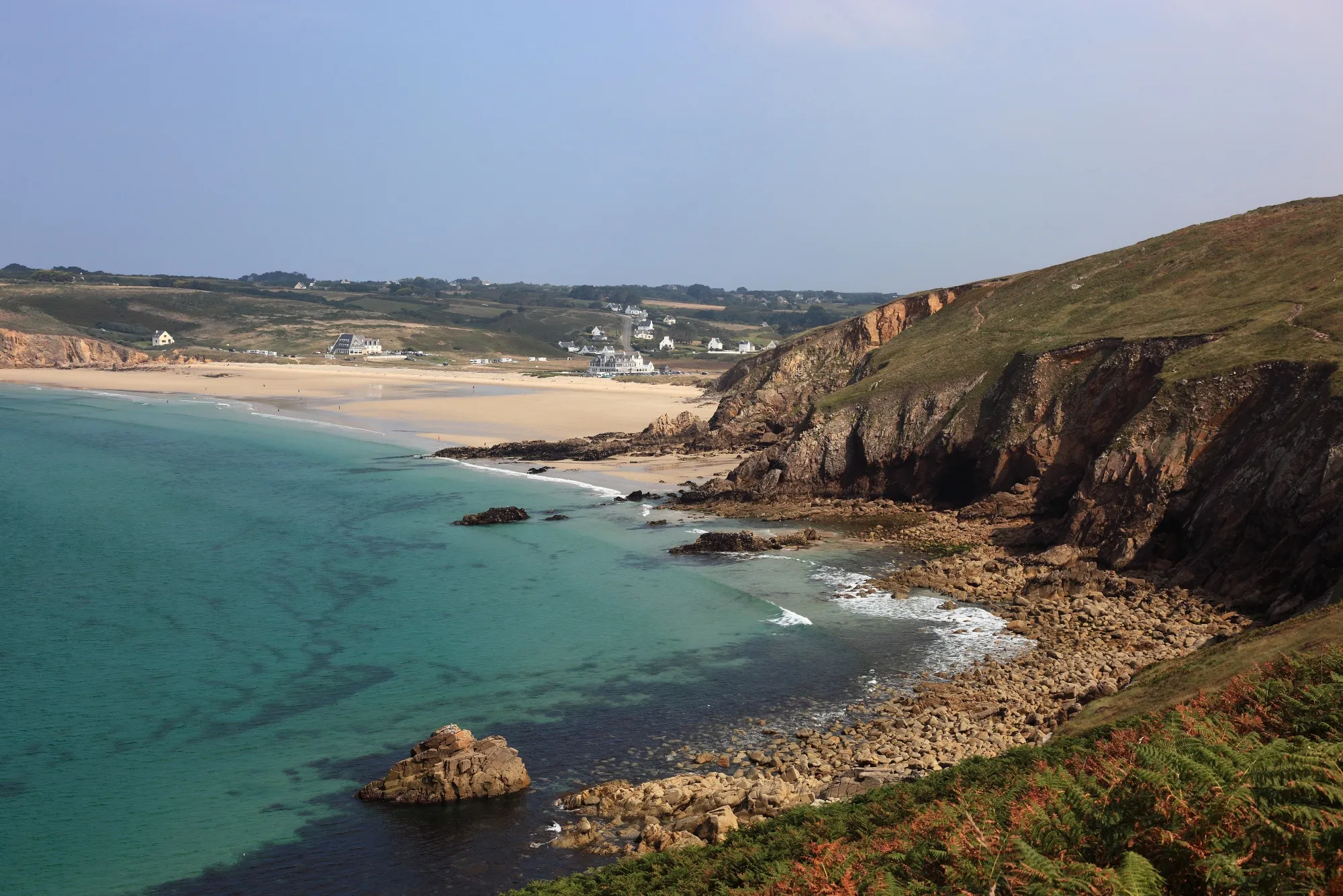 Cap Sizun in Brittany.