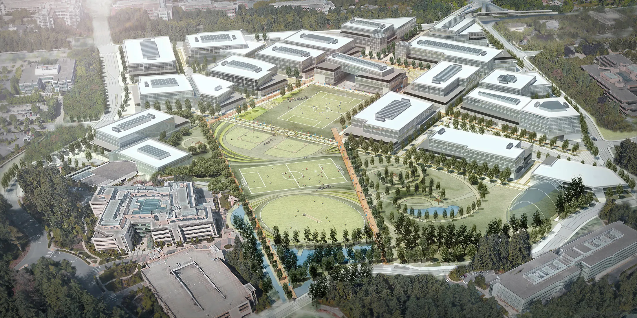 Plans for&nbsp;Microsoft’s campus overhaul.&nbsp;