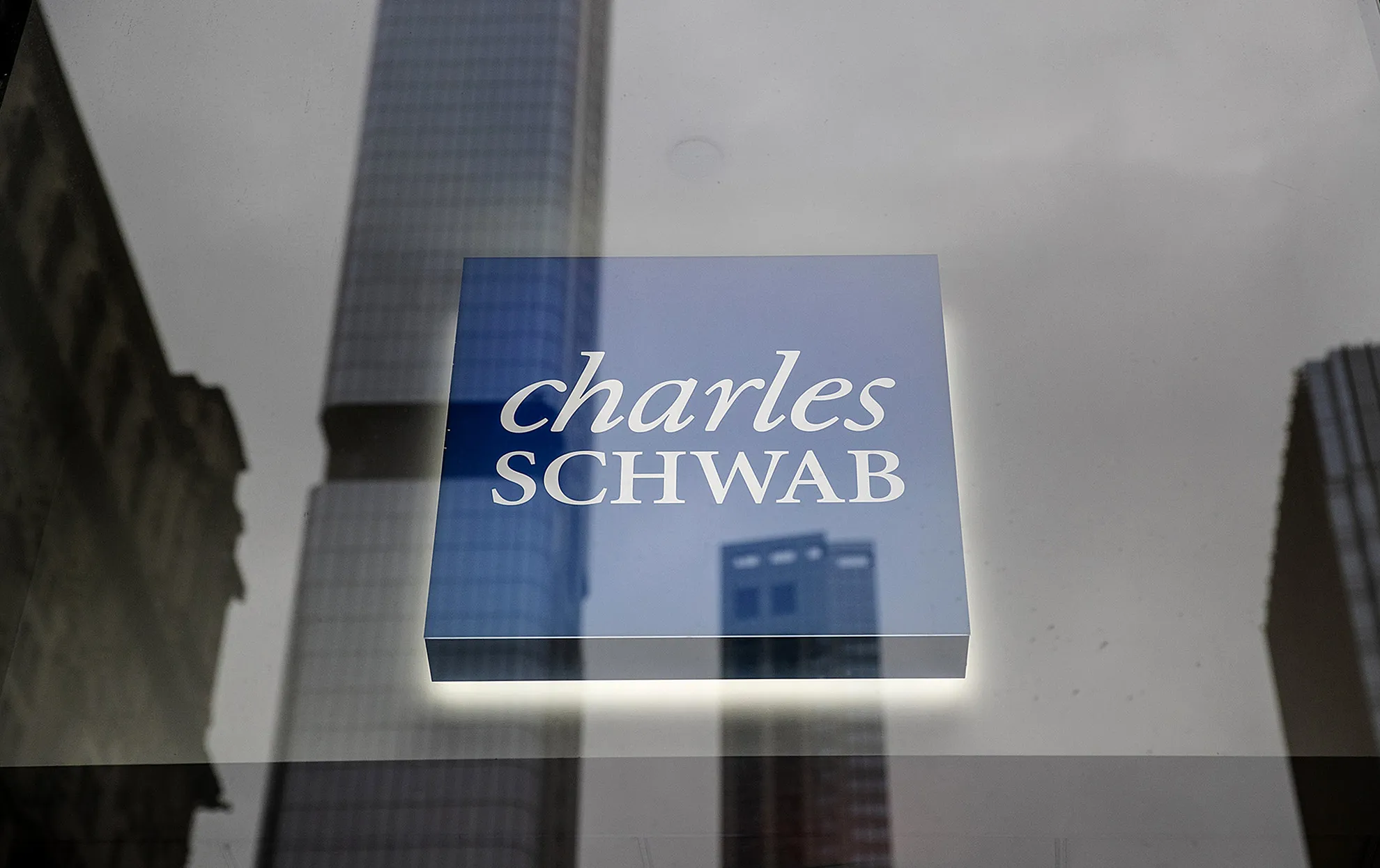 A Charles Schwab location in New York.