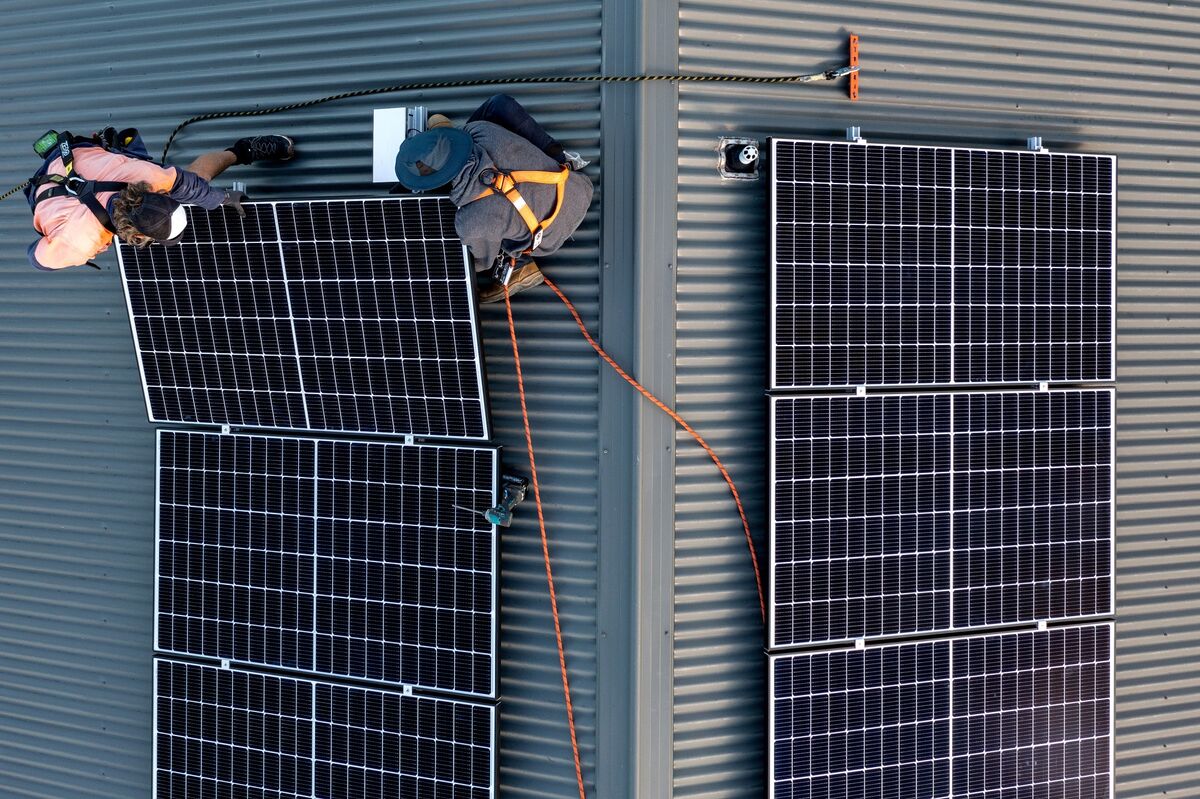 bloomberg.com - Stephen Stapczynski - Australia to Cut Price of Rooftop Solar for Factories, AFR Says