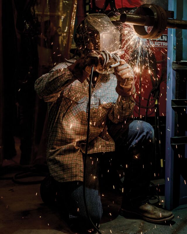 Welding at Tennessee College of Applied Technology campus in Smyrna 