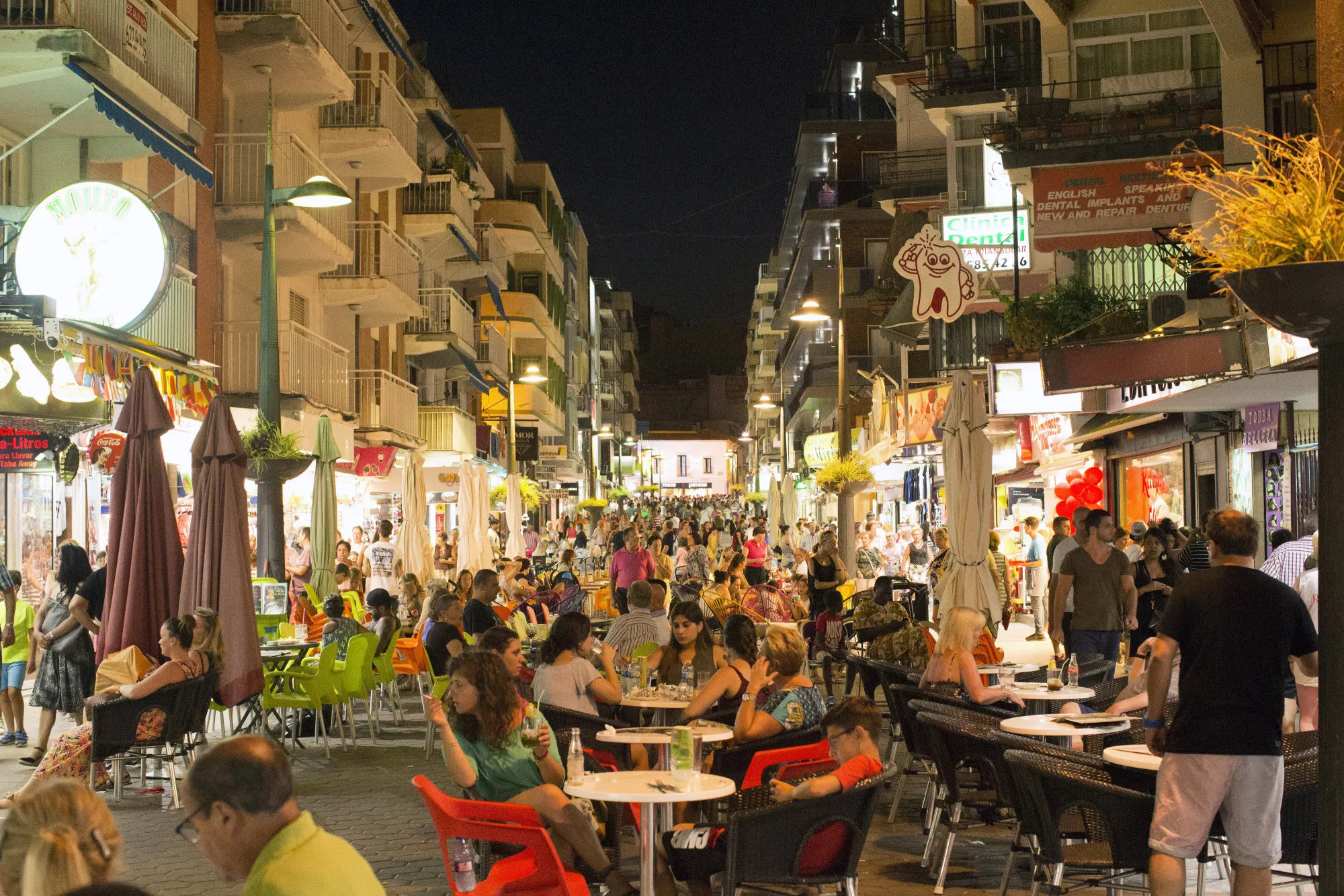 British Tourism In Benidorm