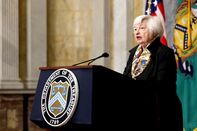 Treasury Secretary Yellen Speaks On IMF Meetings