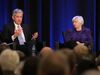 Jerome Powell and Janet Yellen in Atlanta, Georgia in 2019. 