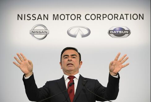 Nissan CEO Carlos Ghosn
