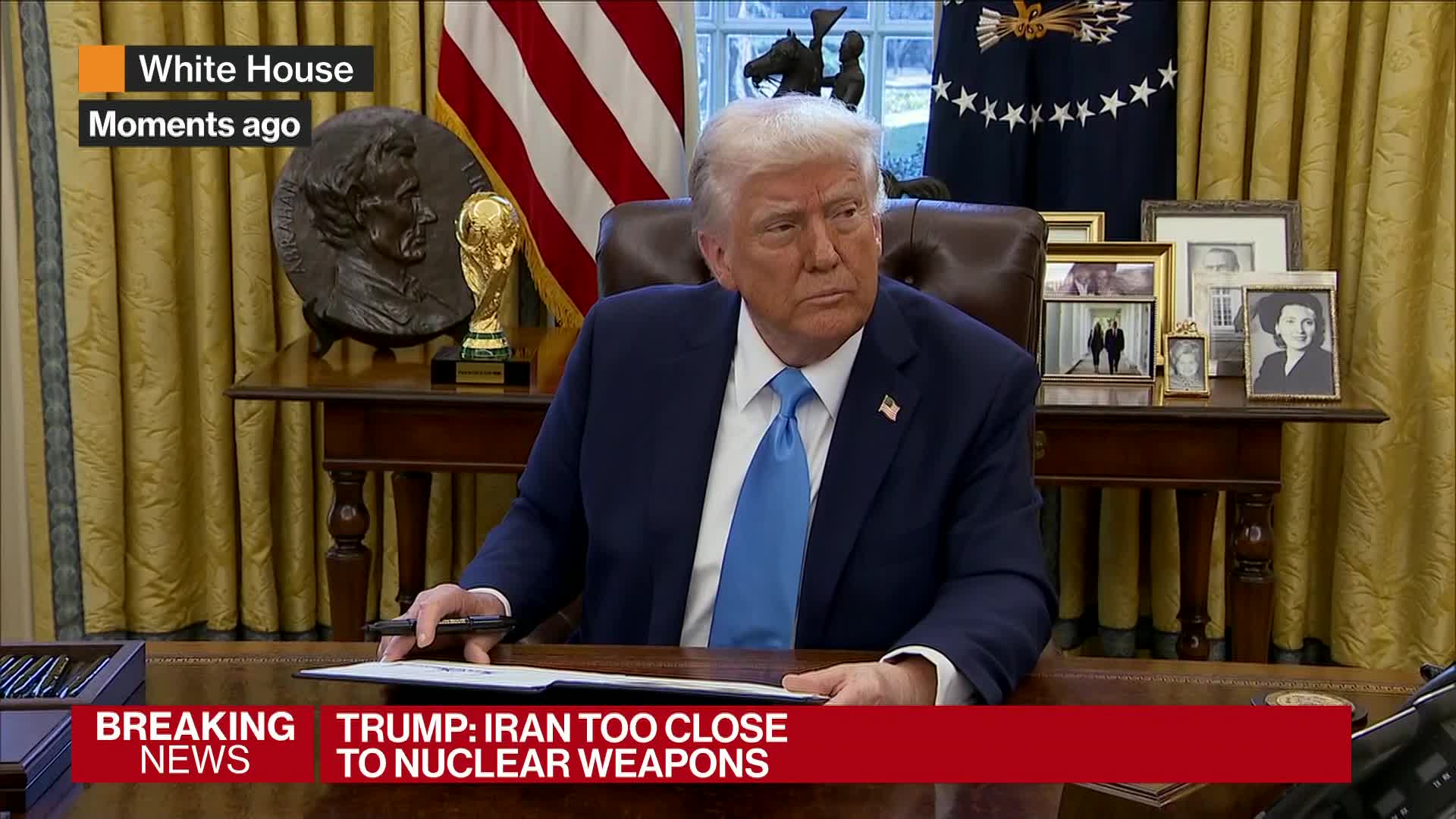 Trump Says Iran Would Be 'Obliterated' If it Tried to Kill Him