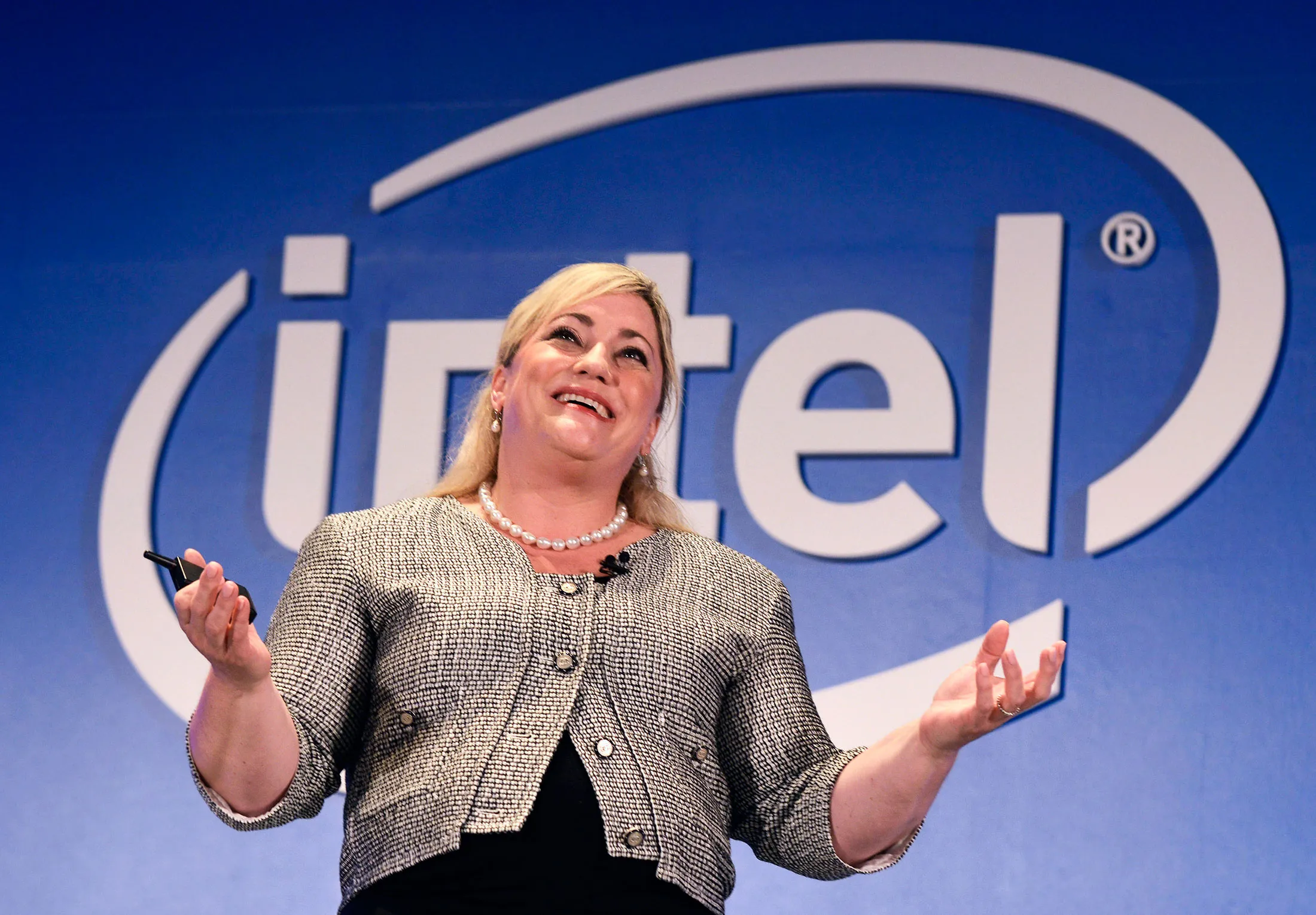 Intel President Renee James.

