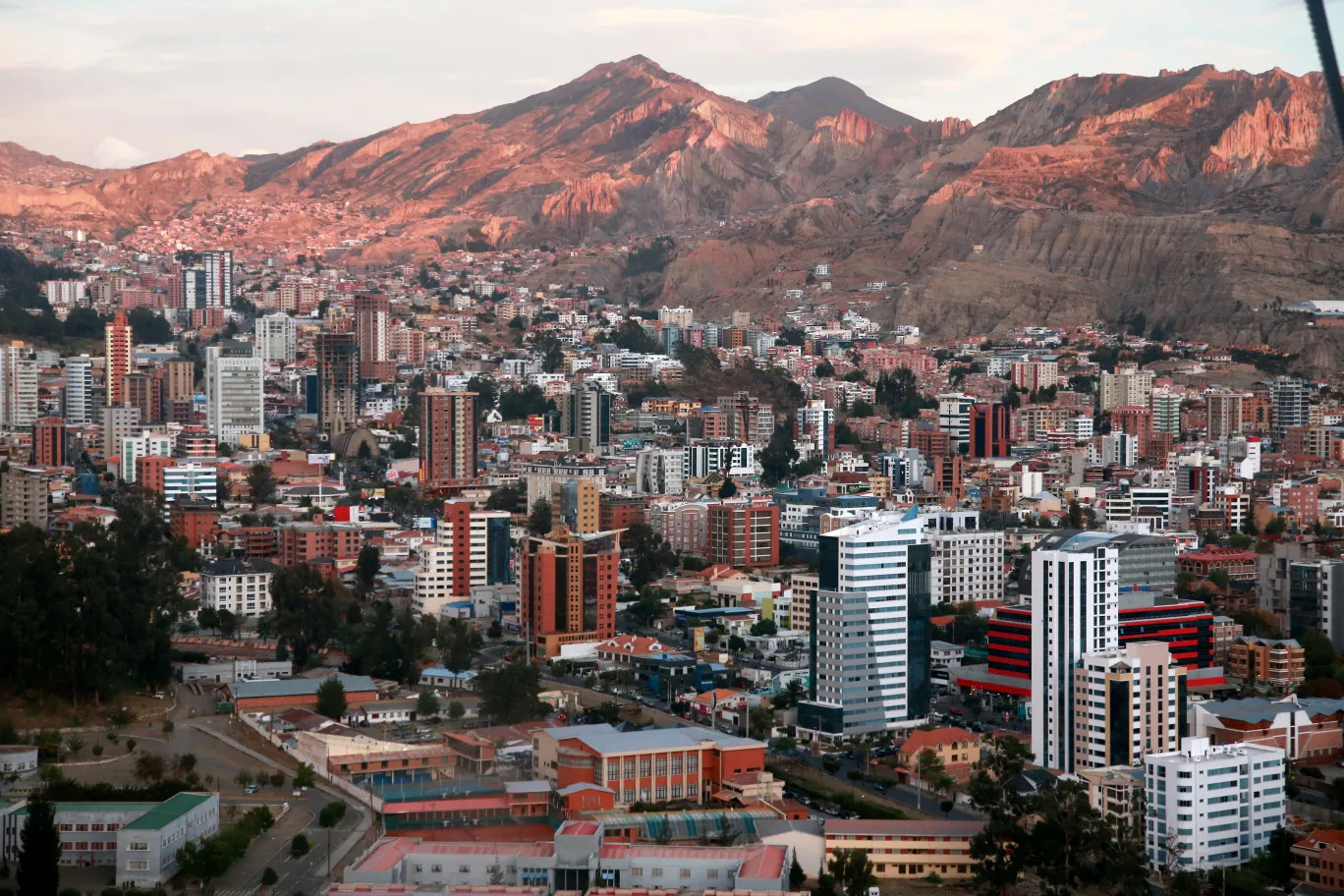 La Paz, Bolivia.