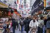 Shoppers in Tokyo As Japan's Key Price Measure Rose 