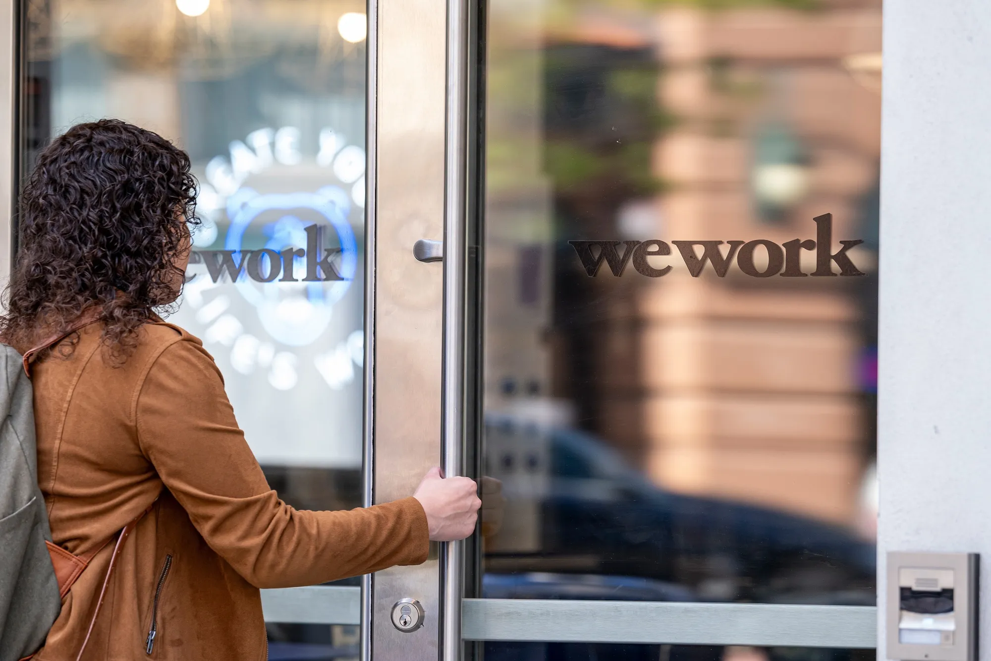 A WeWork co-working office space in Berkeley, California.