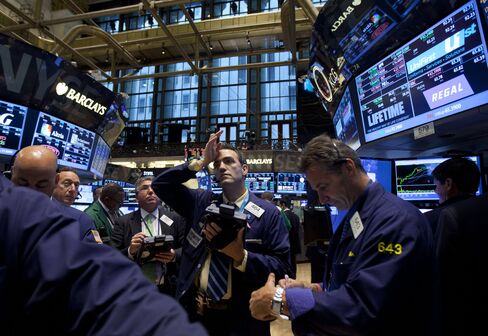 U.S. Stocks Erase Gains as Syria Concern Overshadows Jobs Data