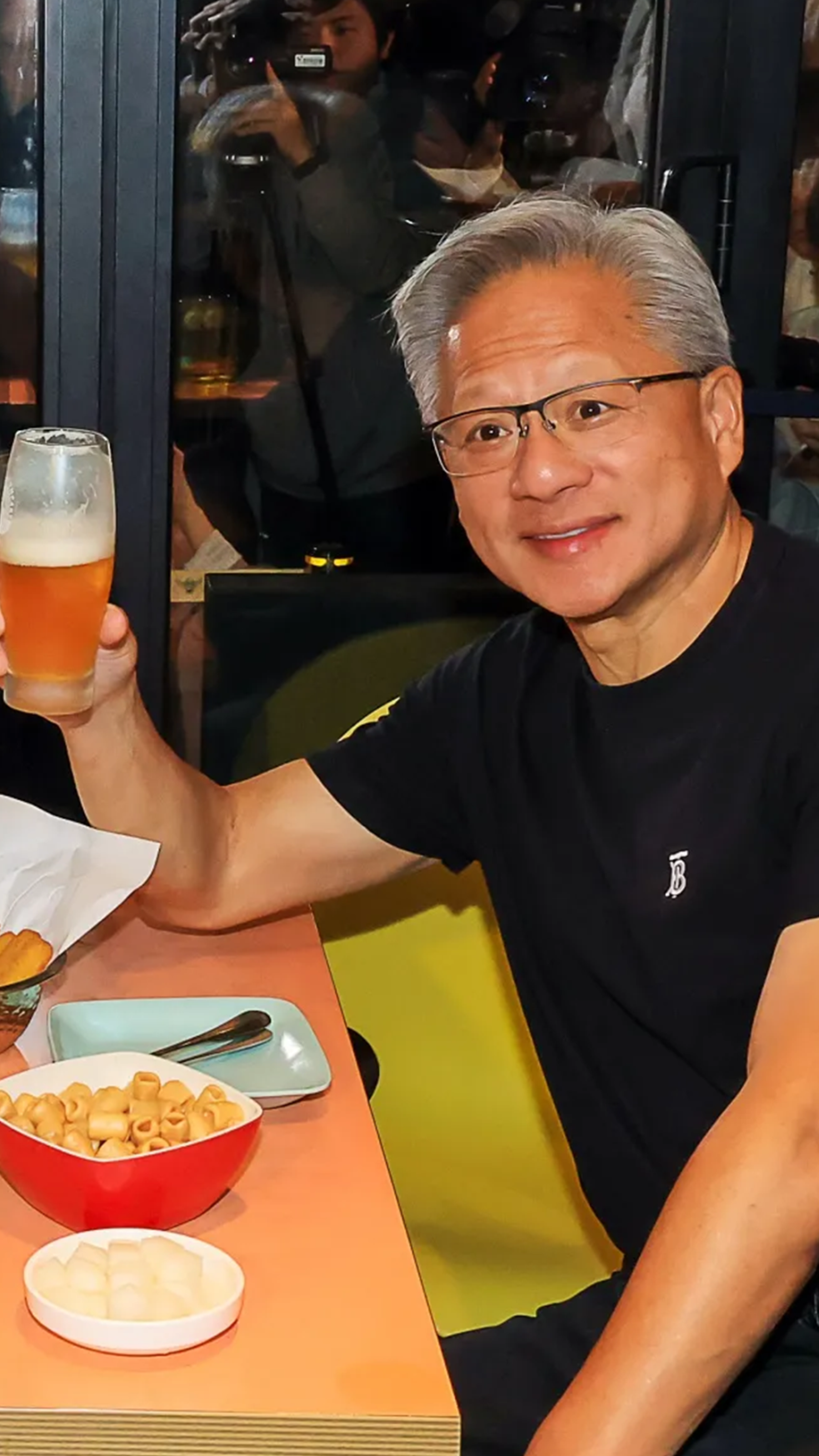 Jensen Huang Sends Korean Fried Chicken Stocks Soaring