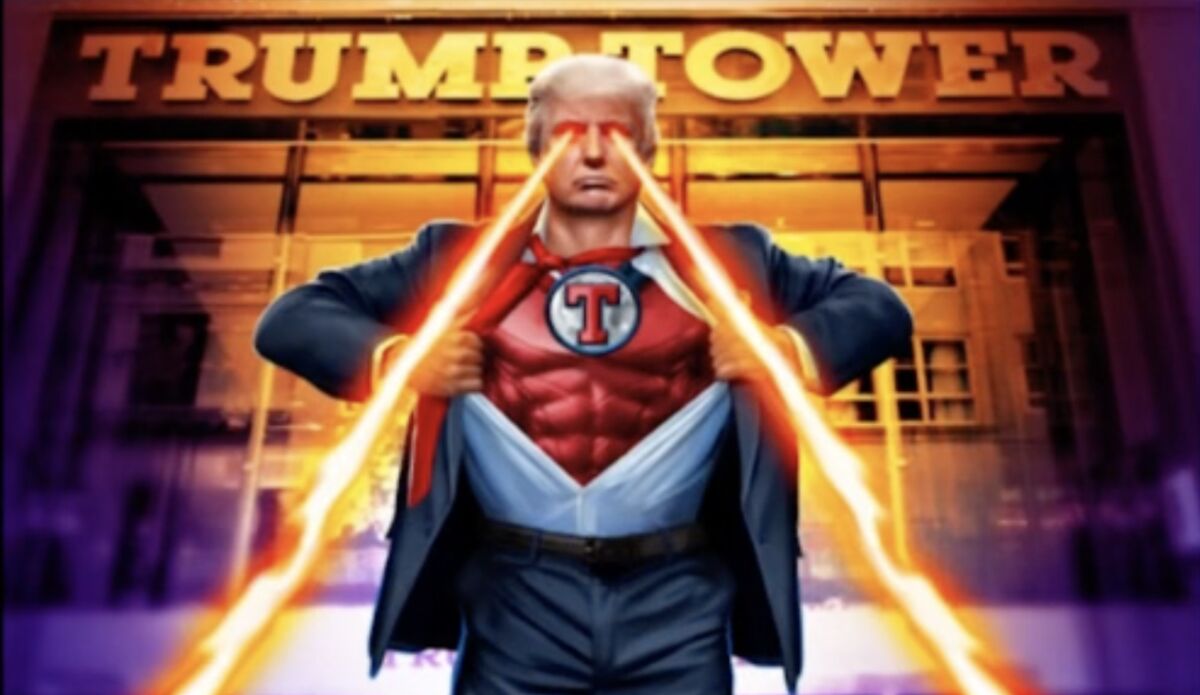 Trump Hawks Superhero NFT Trading Cards as Crypto Universe Implodes