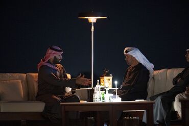 Saudi Crown Prince in UAE for a 'special visit'