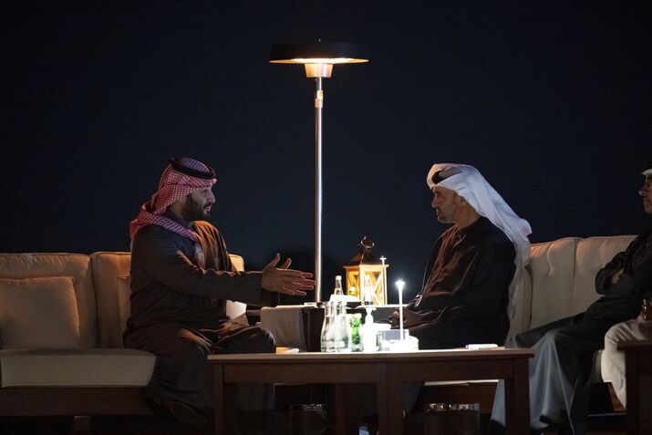 Saudi Crown Prince in UAE for a 'special visit'