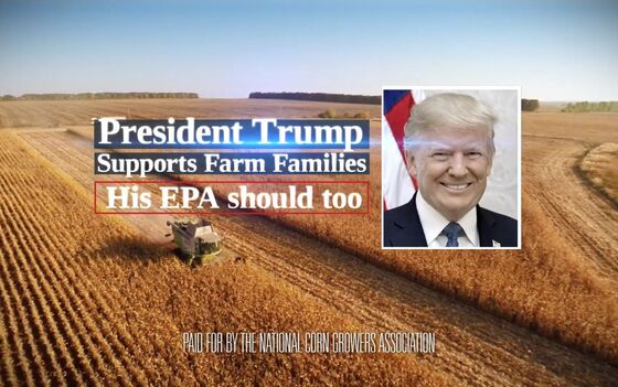 Corn Farmers Use Fox Ads to Appeal to Trump in Biofuel Fight