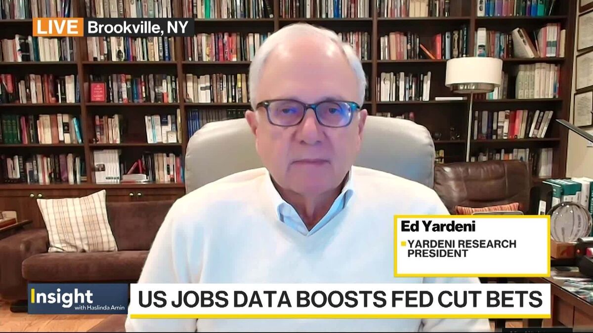 ⚫️ BLOOMBERG: "Ed Yardeni Analizza le Politiche della Federal Reserve e le Prospettive del Mercato Azionario"
