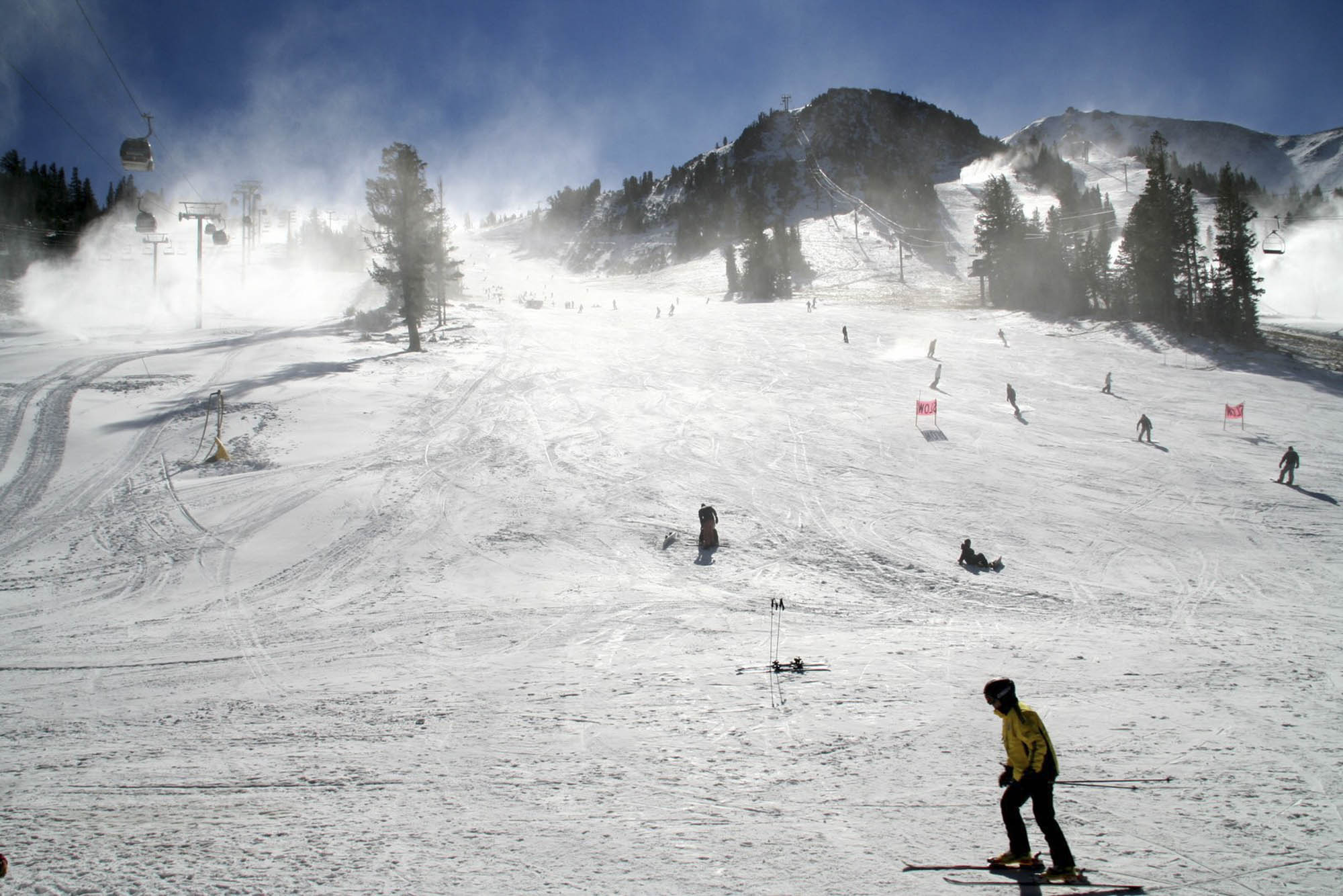 Ski resorts aim for more efficient snowmaking amid drought