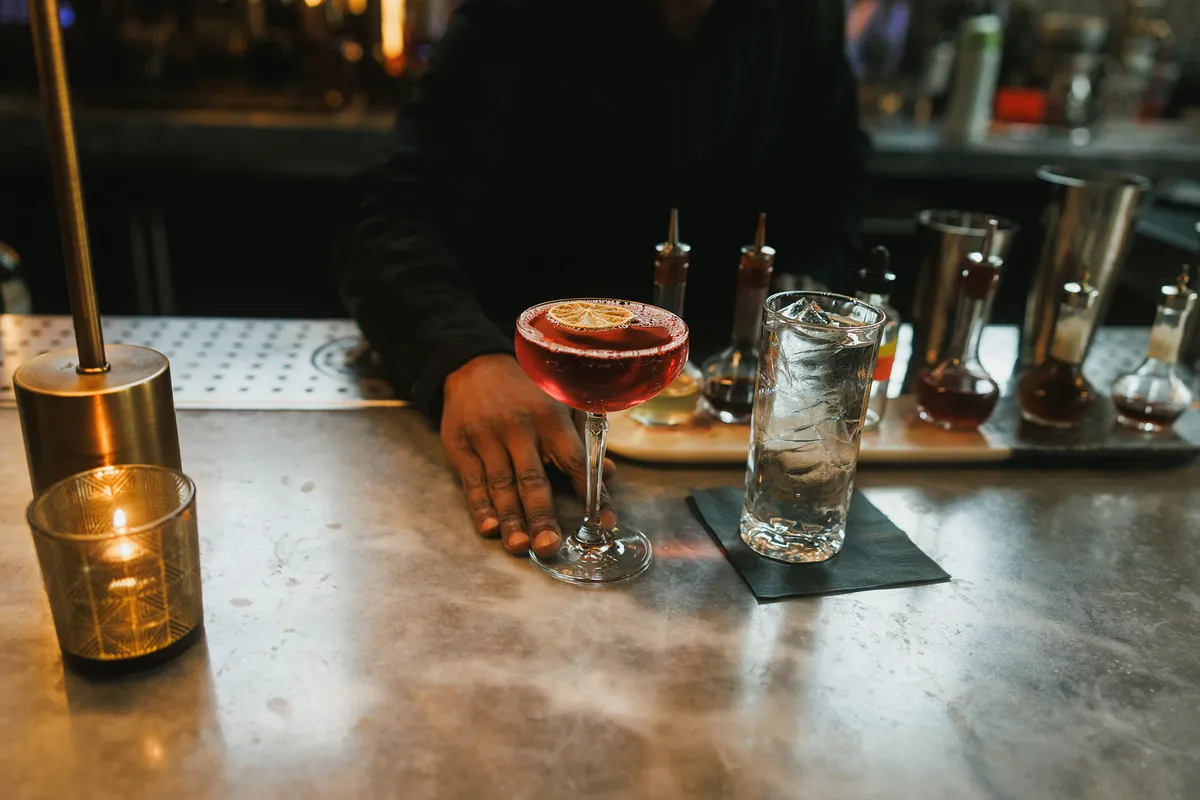 Lady Slipper Negroni