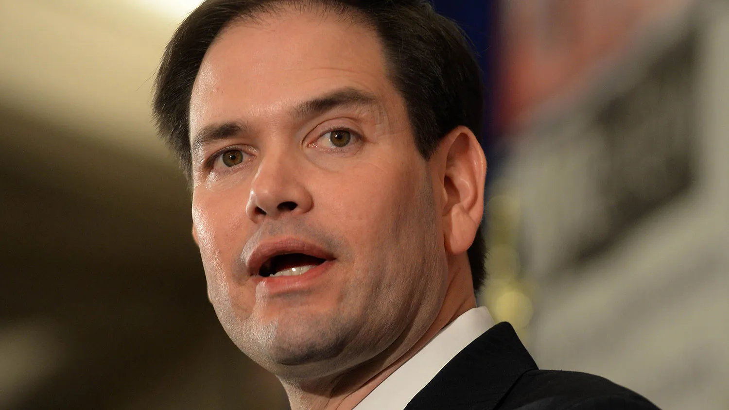 Republican presidential candidate Sen. Marco Rubio (R-FL) speaks at the First in the Nation Republican Leadership Summit April 17, 2015 in Nashua, New Hampshire.

