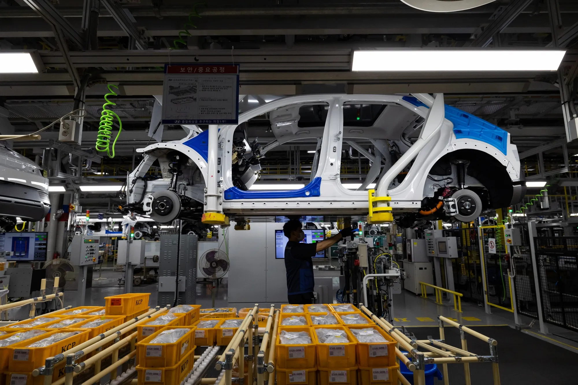 South Korea ranks as the third-biggest vehicle exporter to the US, behind Mexico and Japan.