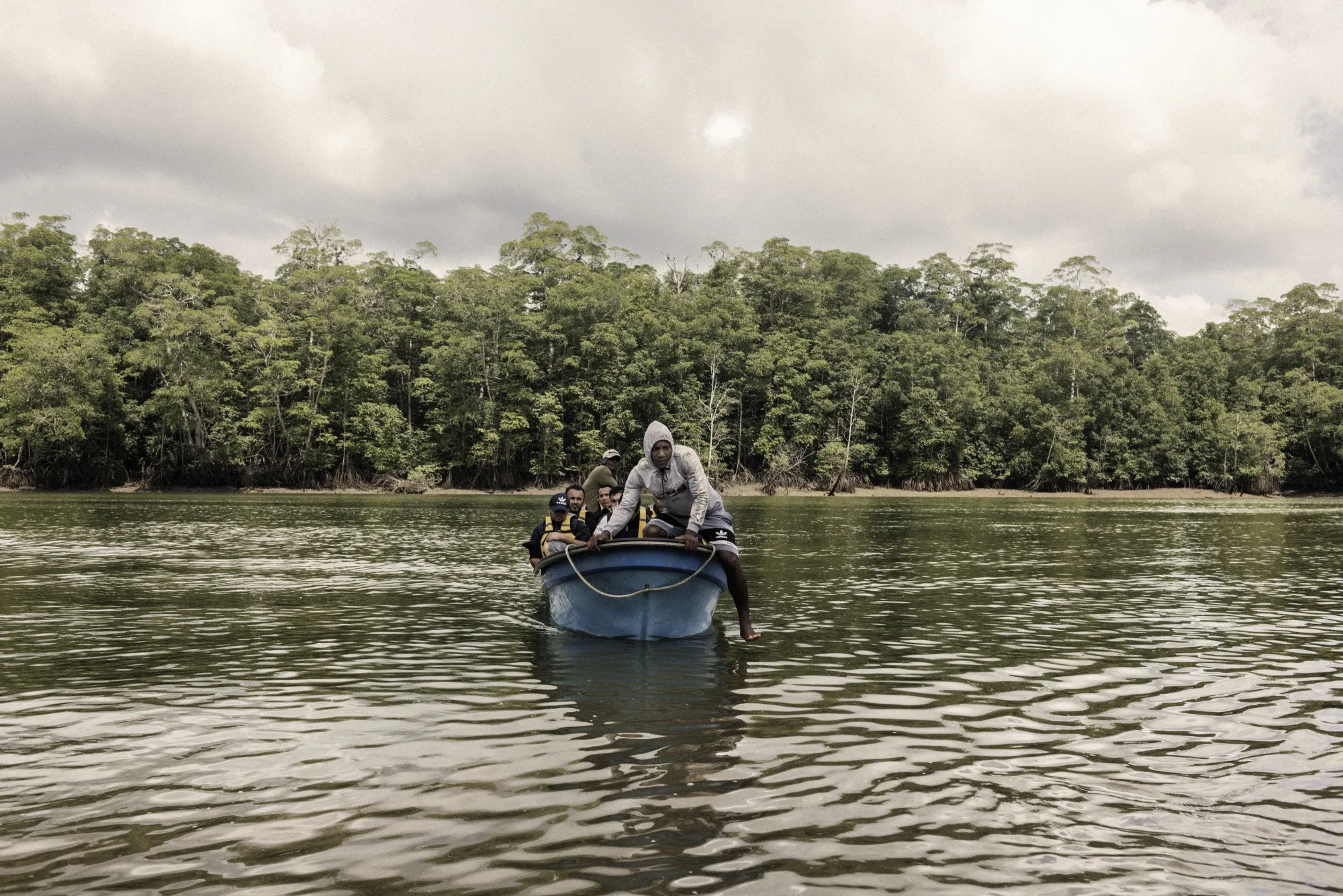 In March, 194 migrants mostly from Venezuela, Colombia and Nepal crossed the forests of the Darien Gap into Panama from Colombia.