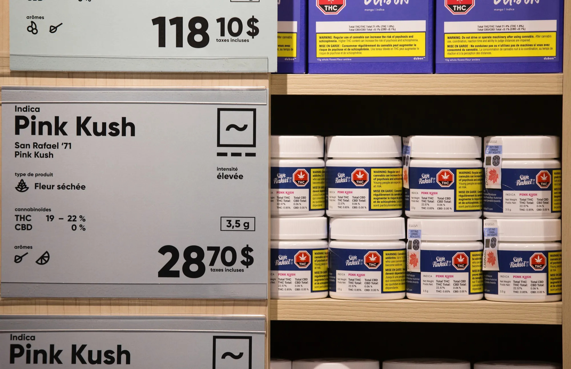 Inside An SQDC Store As Canada Prepares For Legal Marijuana