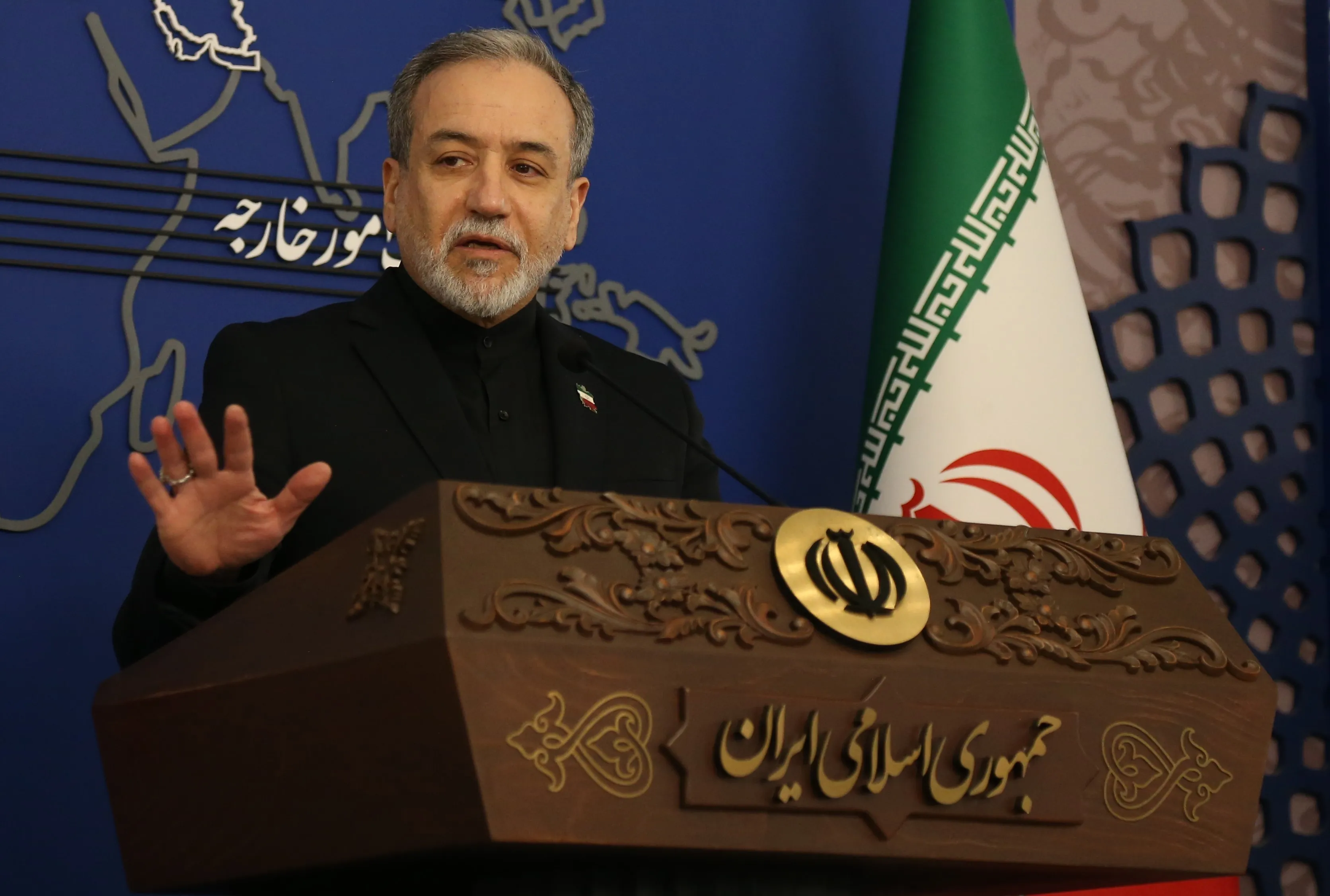 Iran's Foreign Minister Abbas Araghchi.