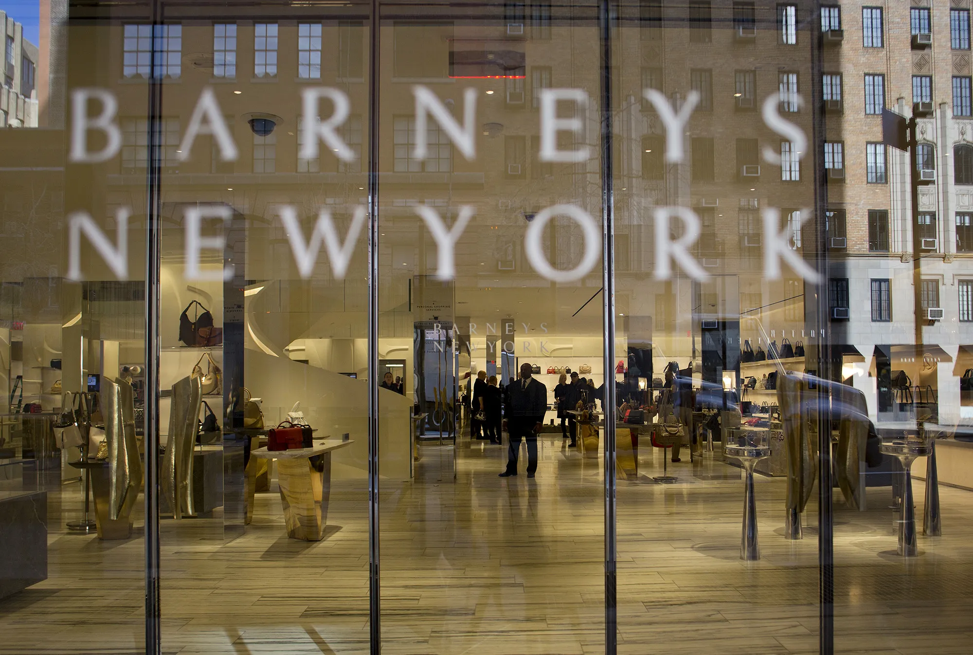 Barneys New York retail store in New York.