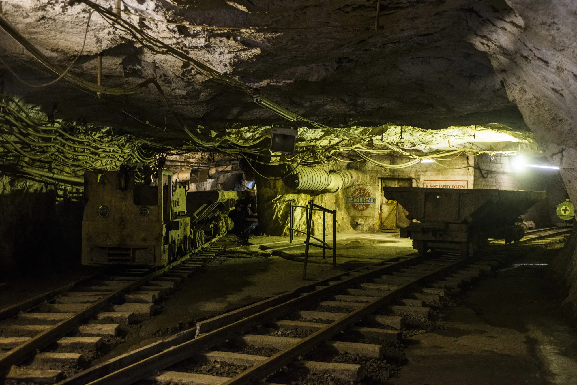 Mining For Copper At Konkola Copper Mines Plc's Nchanga Mine