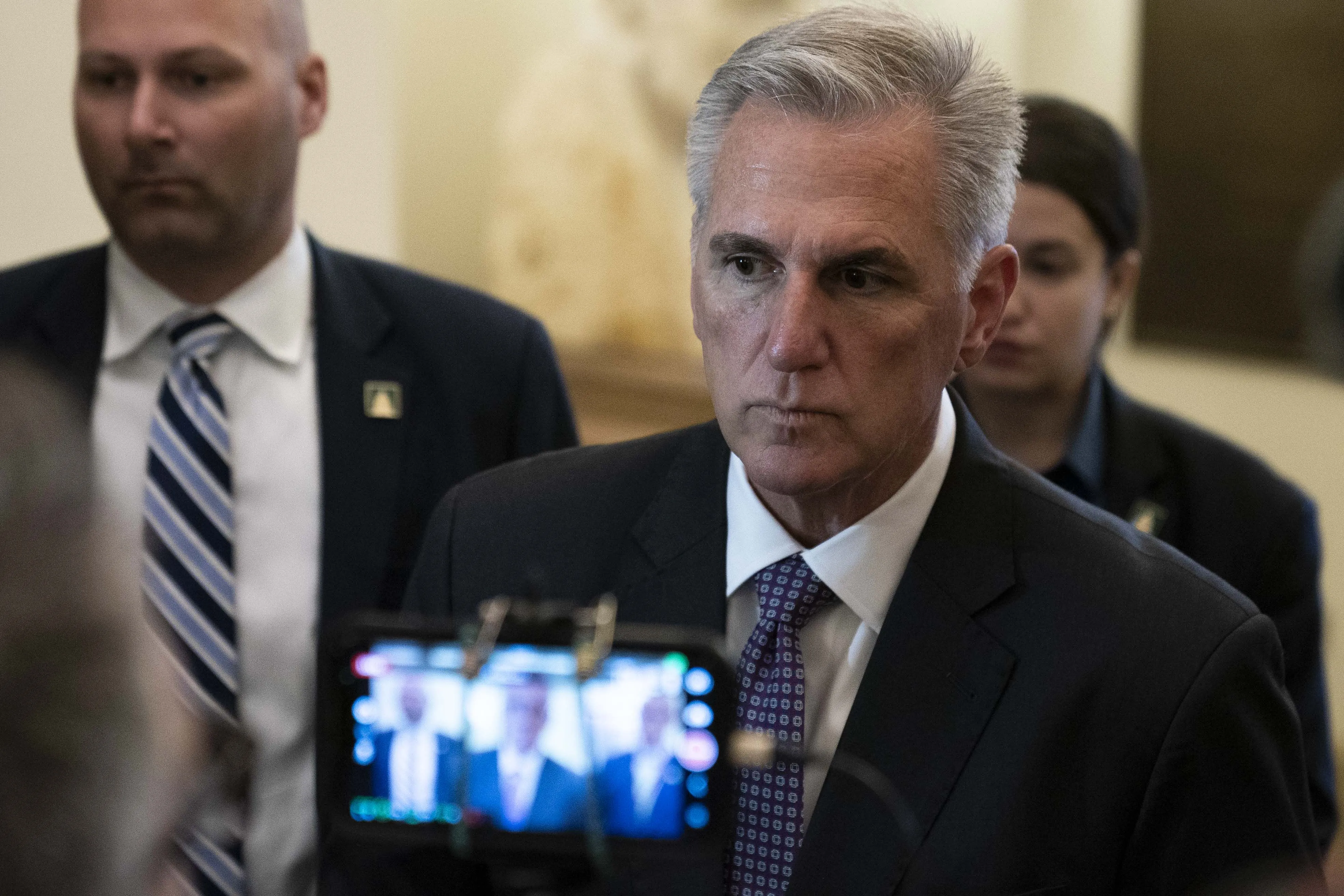 US House Speaker Kevin McCarthy on May 31, 2023.