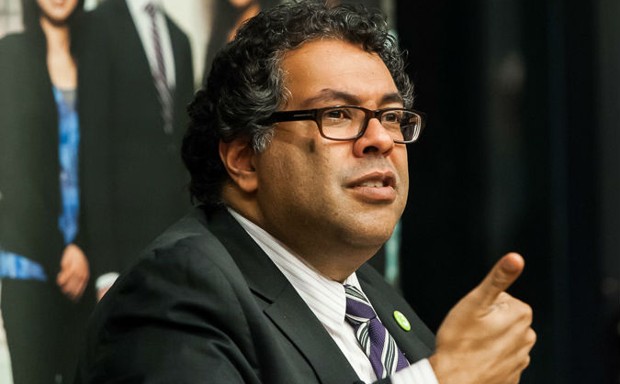 Mayor Naheed Nenshi spoke with Richard Florida in October at the &quot;Big City, Big Ideas&quot; lecture series at the University of Toronto's Rotman School of Management.