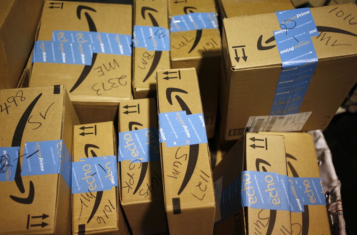 Amazon S Domination Is Blocked By A Delivery Truck Bloomberg