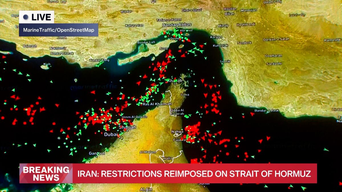 Iran Says Strait of Hormuz is Shut Amid Reports of Gunfire
