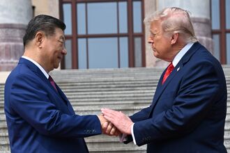 Donald Trump andXi Jinping