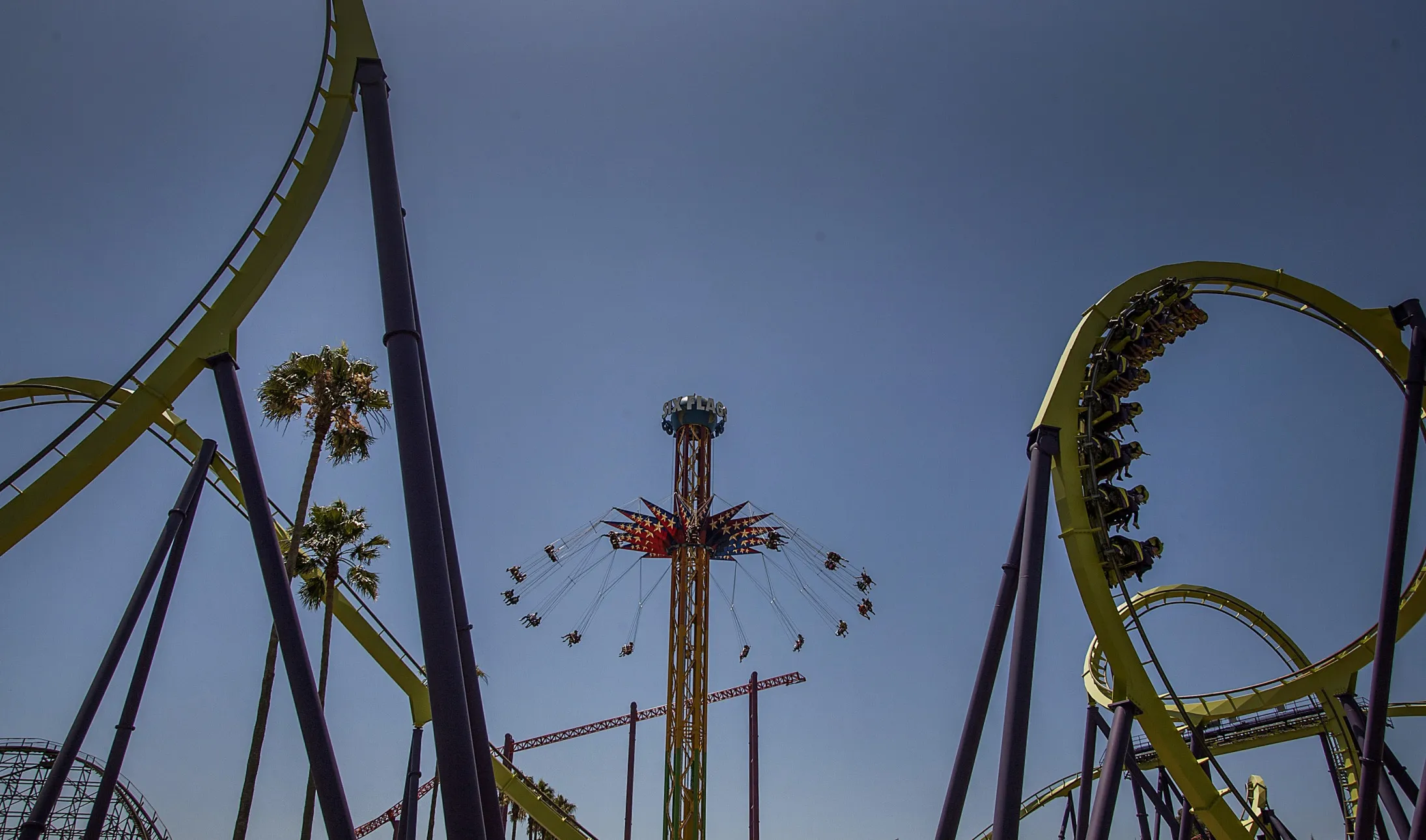 Six Flags Discovery Kingdom.