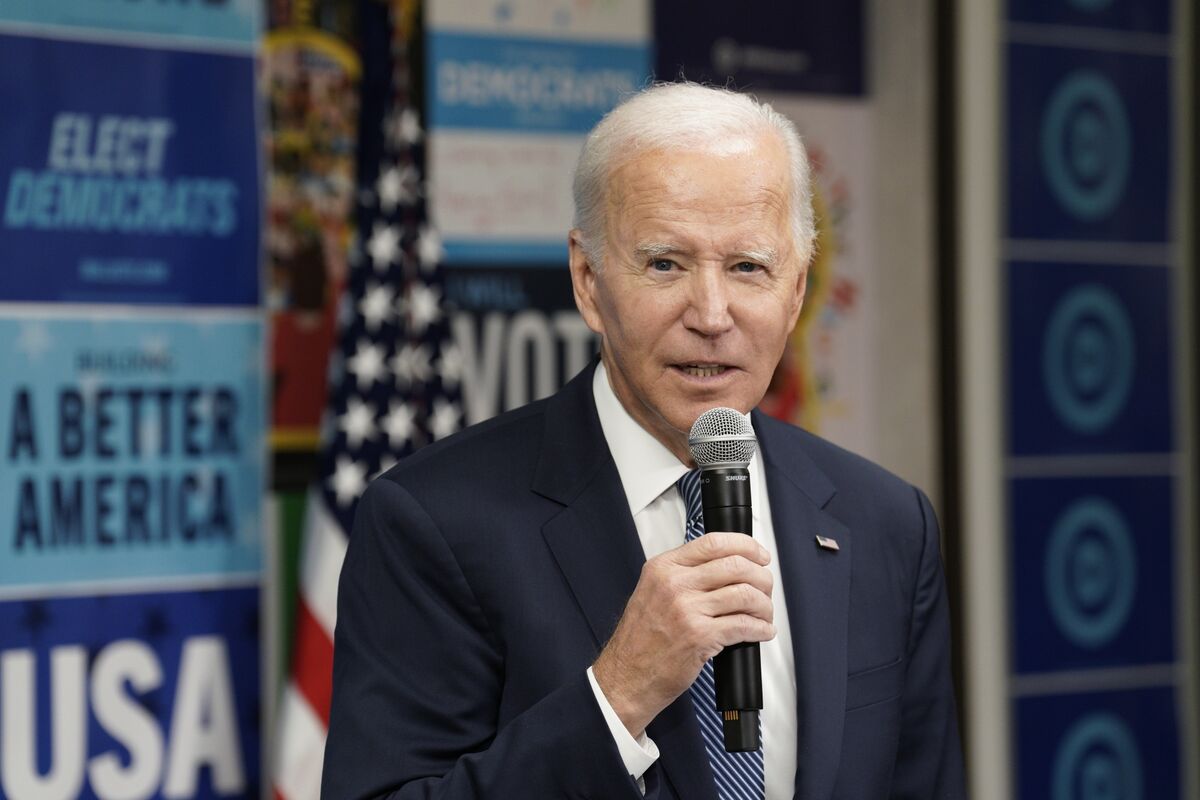 Biden Says Democrats Can Still Stave Off House, Senate Losses - Bloomberg