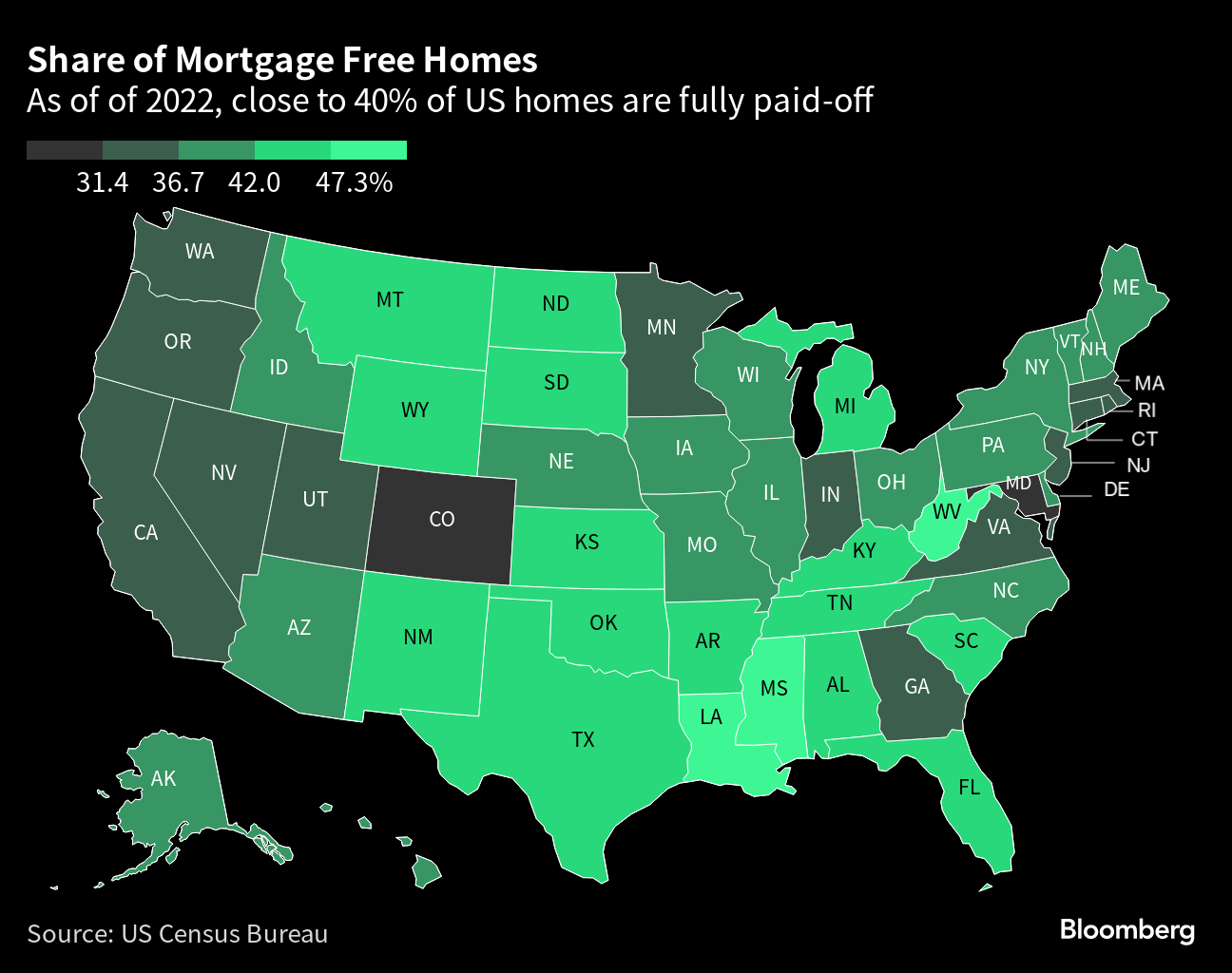 Have You Paid Off Your US Home Mortgage? How Americans Are Impacted By Debt  - Bloomberg