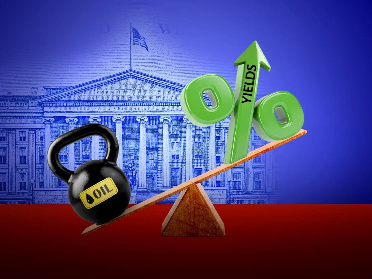 Treasury Yields Stay Elevated as Stocks Fall Before Fed